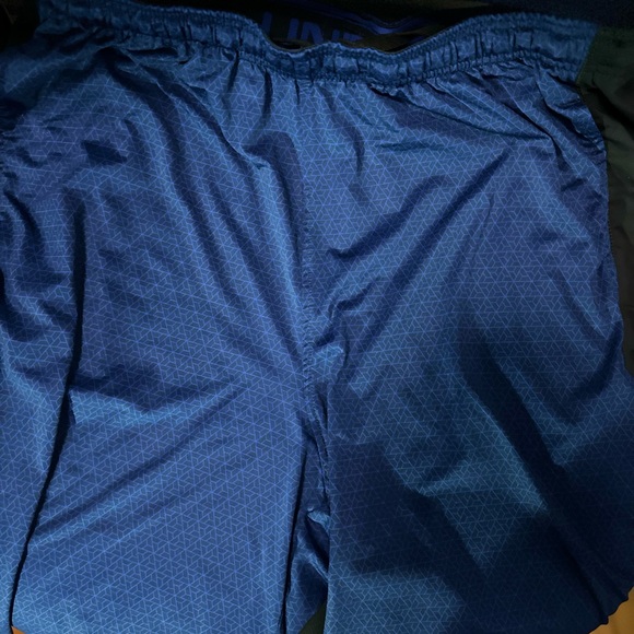 Blue Black Under Armour Shorts - Picture 3 of 4